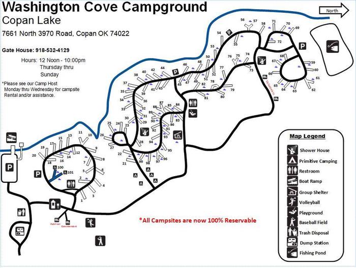 Washington Cove Map