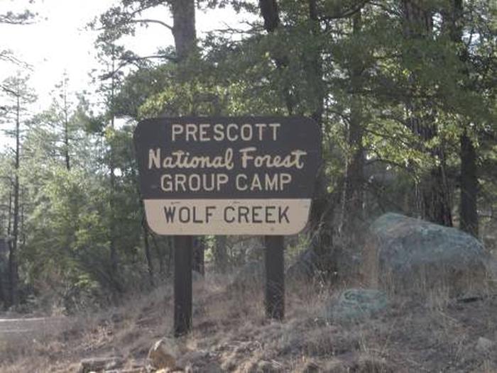 Upper Wolf Creek Group=site EntranceUpper Wolf Creek Group-site Entrance