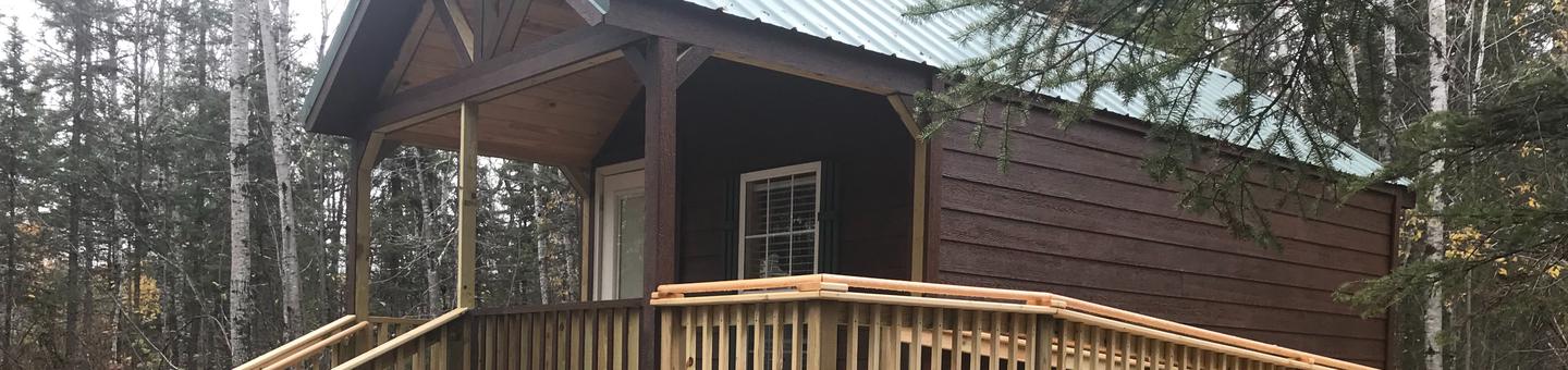 Cabin RentalCabin rental at Birch Lake Campground. Bring your supplies and enjoy the shelter of this "wooden tent"!