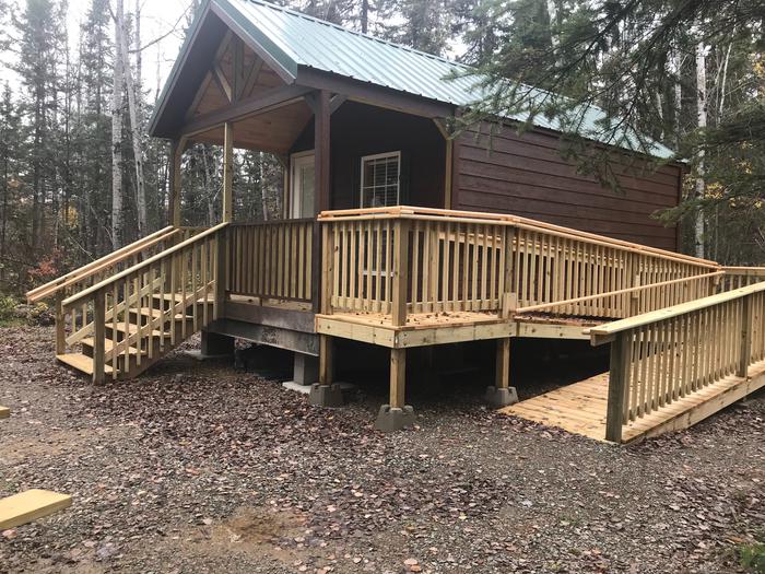 Cabin RentalCabin rental at Birch Lake Campground. Bring your supplies and enjoy the shelter of this "wooden tent"!