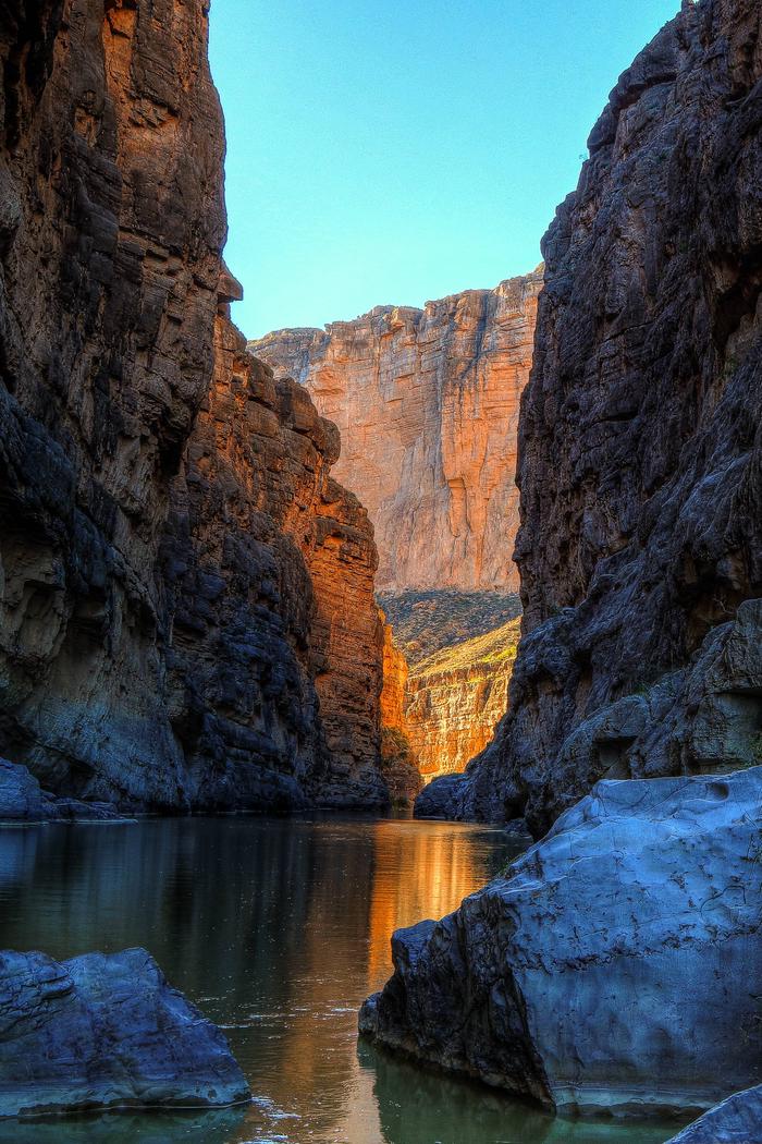 Spectacular Canyon ViewsSanta Elena Canyon, Big Bend National Park, 1.5 hour drive from this campground