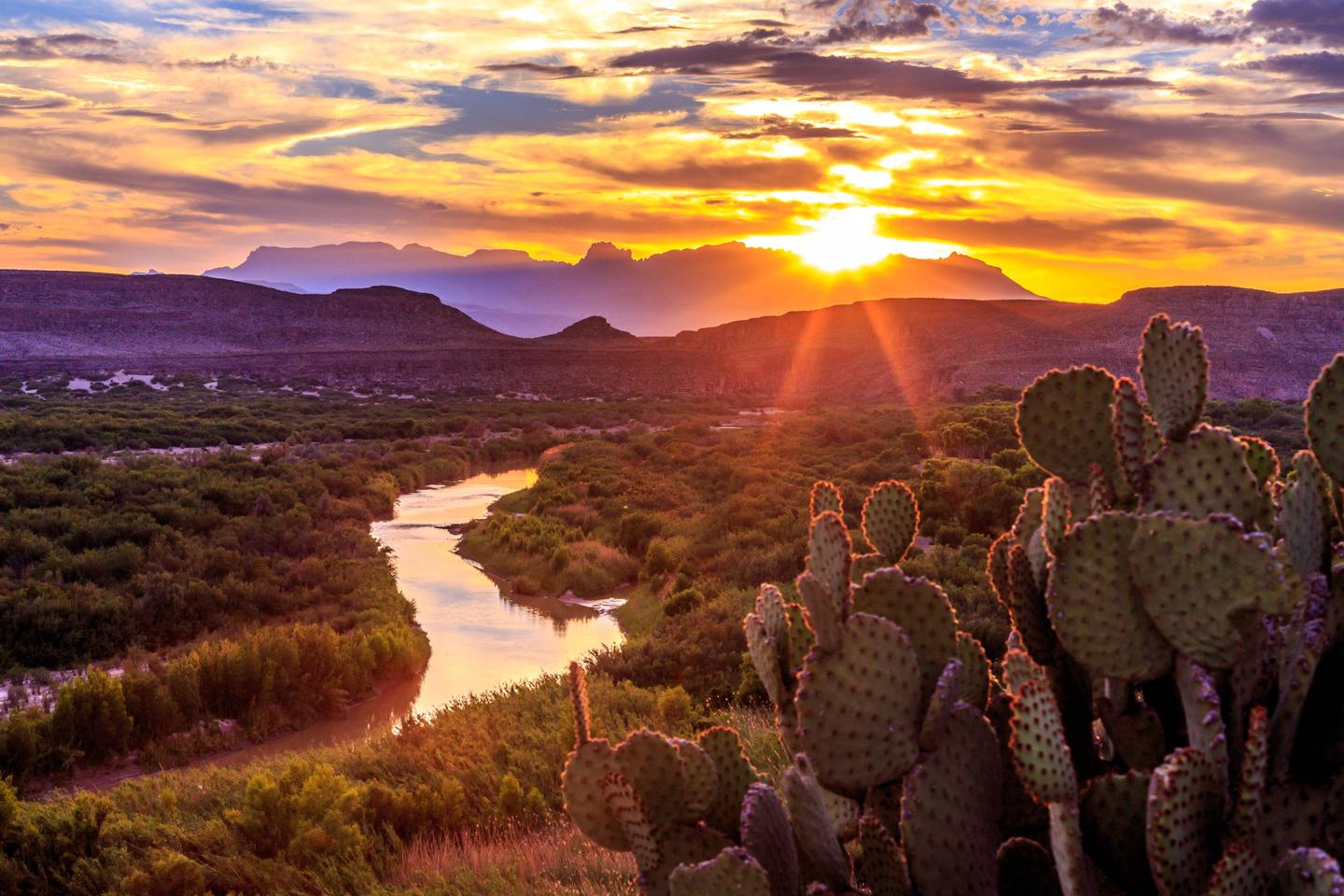 Amazing Sunsets Just a Short Hike From Rio Grande Village CampgroundBig Bend National Park