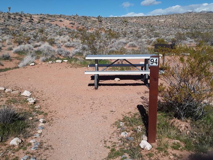 site 94-walk-to with parking 100 ft No Shade Structure or Fire pitsmall tent site with a bbq grill and a picnic table
hike in to site from parking lot number 94
walk-to with parking 100 ft No Shade Structure or Fire pit