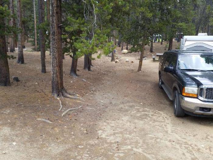 Baby Doe Campground, Site 5, vehicle 