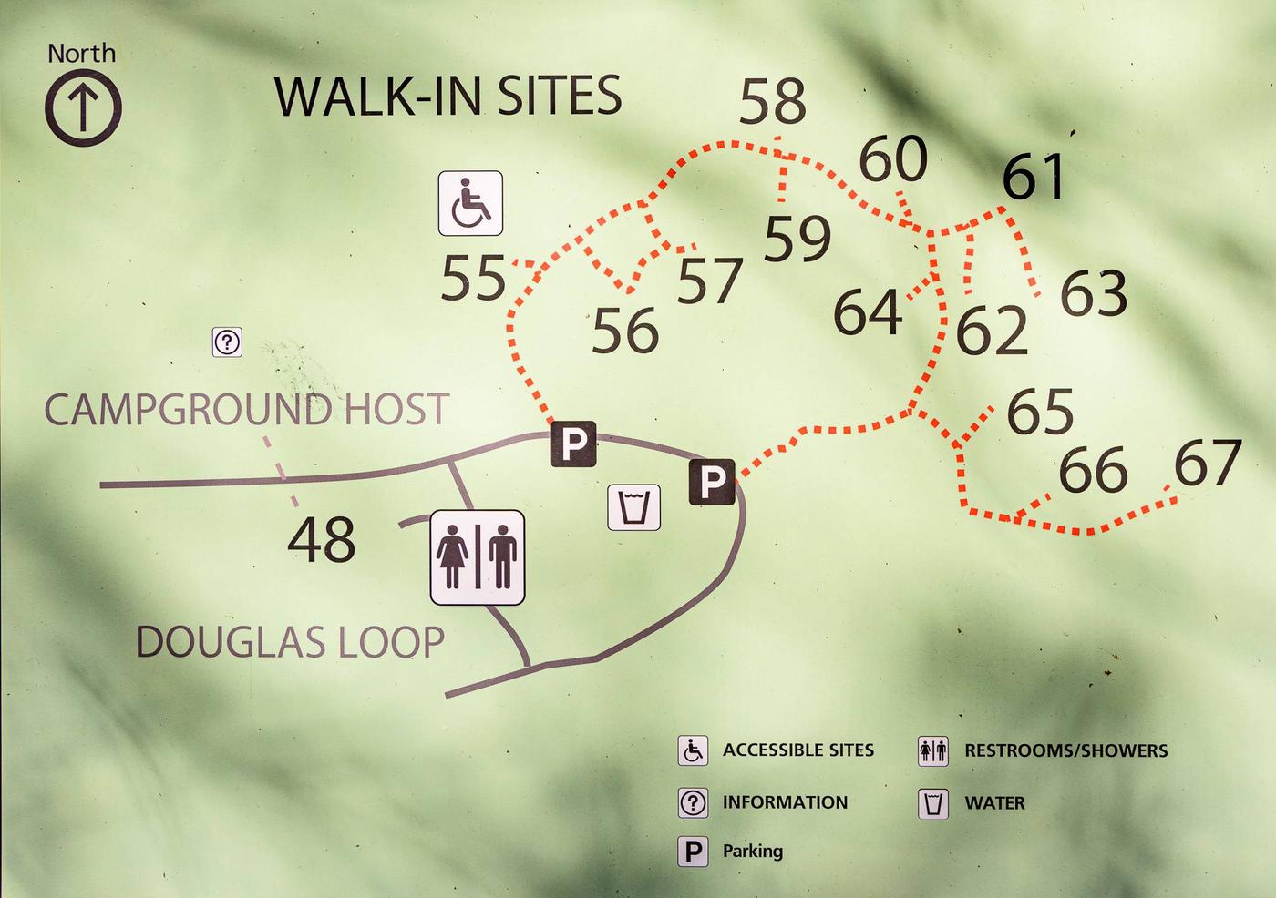 Dunewood Campground Map