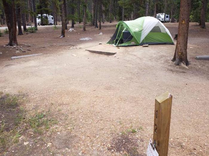 Baby Doe Campground, site 12