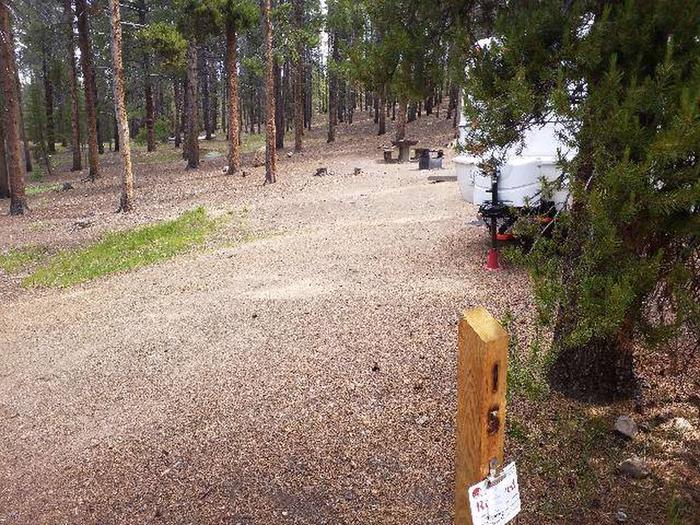 Baby Doe Campground, Site 15 marker