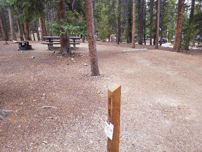 Baby Doe Campground, Site 16 marker