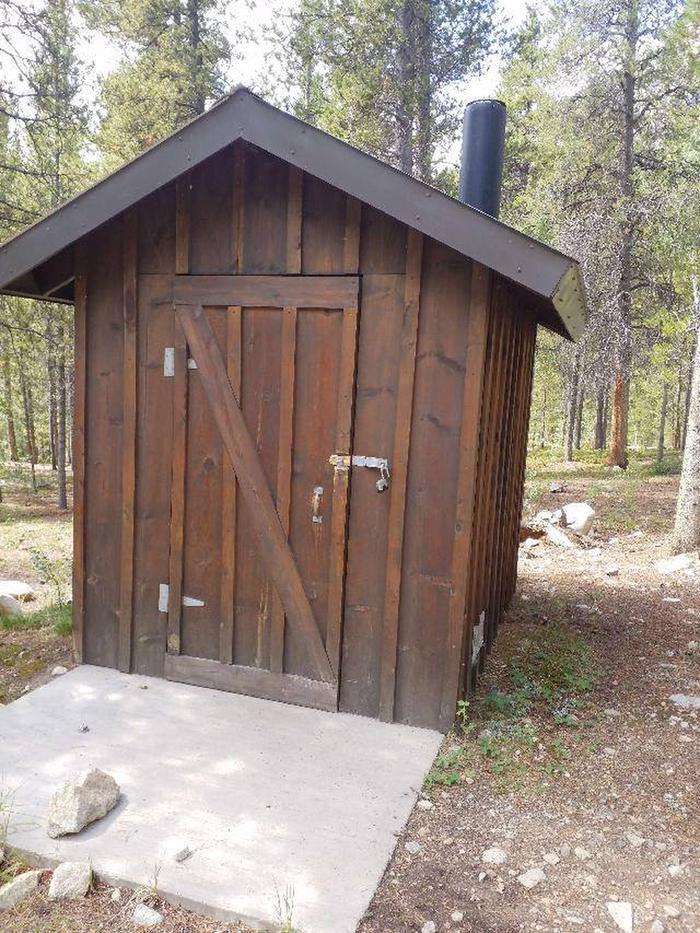 Crescent Mining Camp vault bathroom