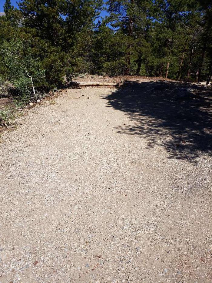 Lakeview Campground, site B5 parking
