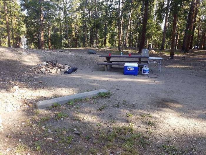Molly Brown Campground, site 19