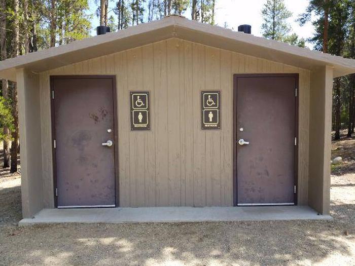 Printer Boy Group Campground vault toilet