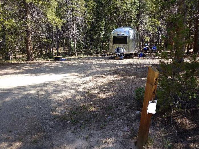 Silver Dollar Campground, site 24  marker