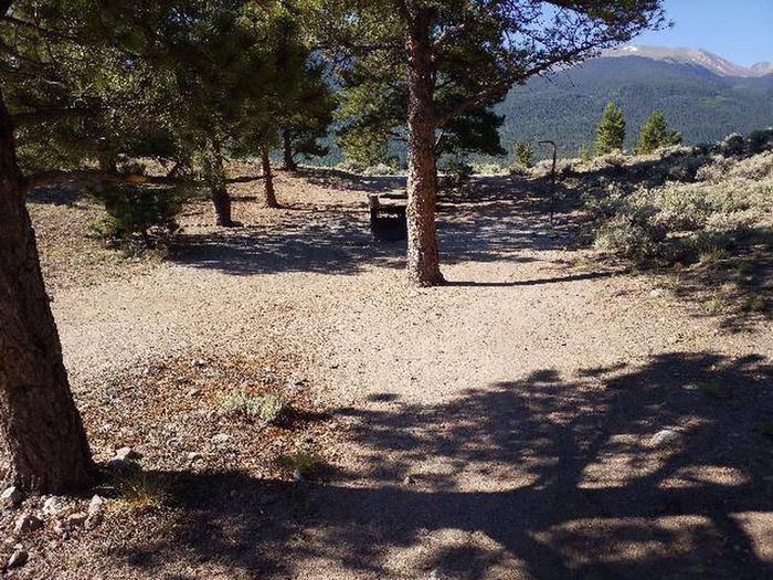 White Star Campground, site 16 pathway