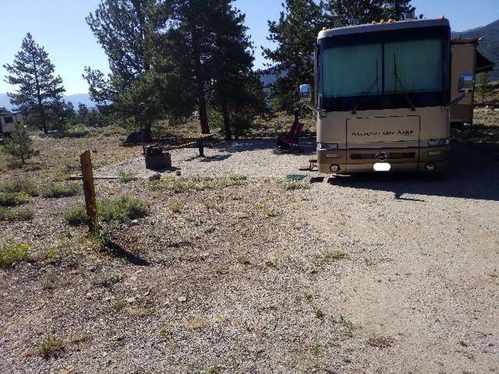 White Star Campground, site 26 parking
