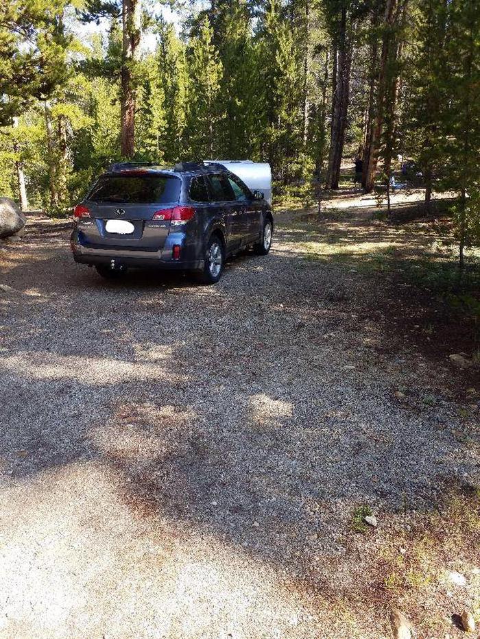 Father Dyer Campground, site 6 parking