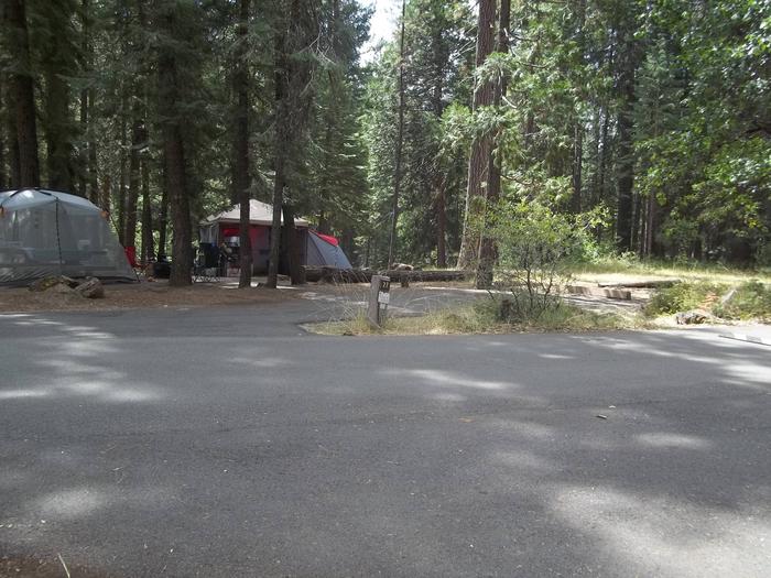Large and spacious.  Acommidates Larger RVs and trailers.  Next to River TrailSite 27