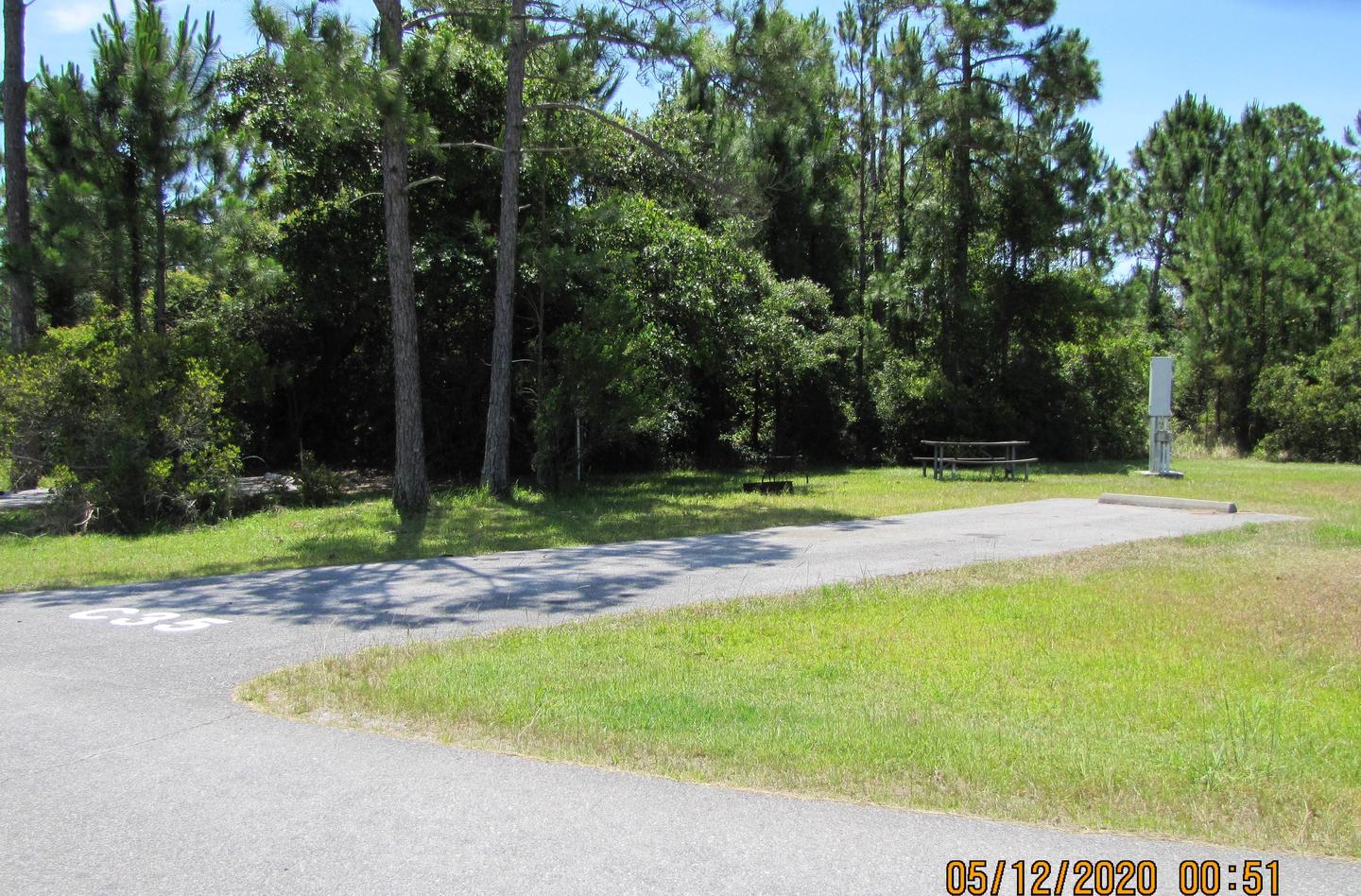 Site C035, Fort Pickens Campground - Recreation.gov