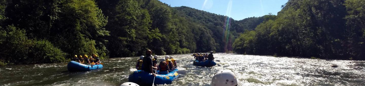 Whitewater rafting on the Ocoee River