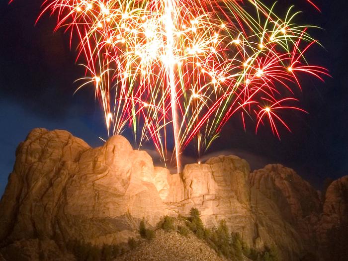 South Dakota'S Mount Rushmore Fireworks Celebration Lottery, Mount ...