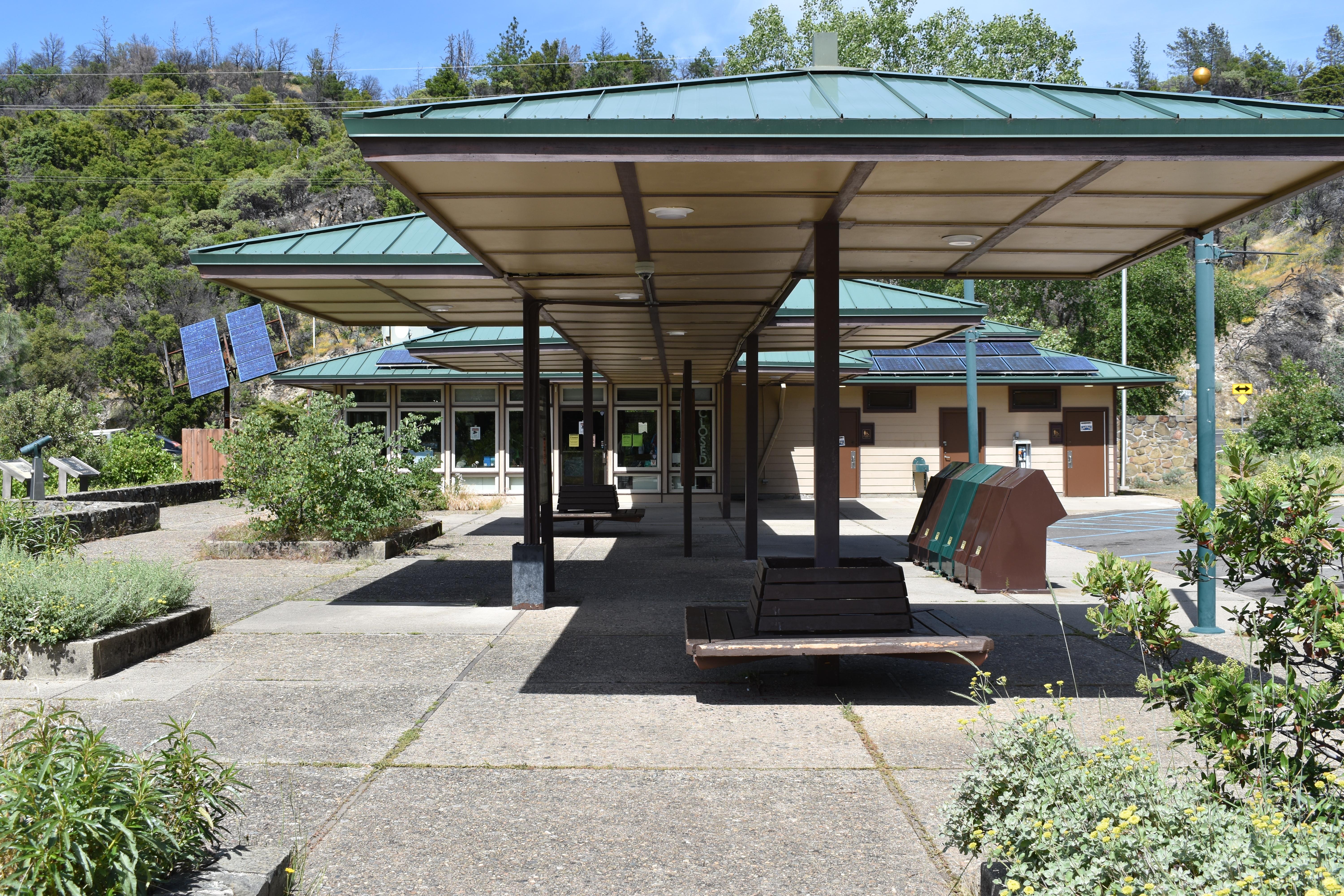 Outside Visitors Center