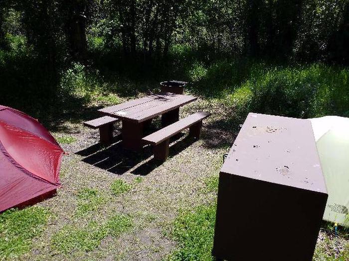 Big Game Campground Campsite 5 - Picnic Table