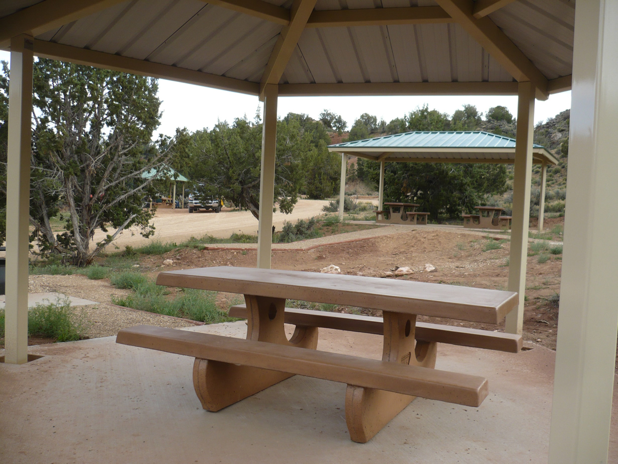 Picnic Tables at Stateline Campground