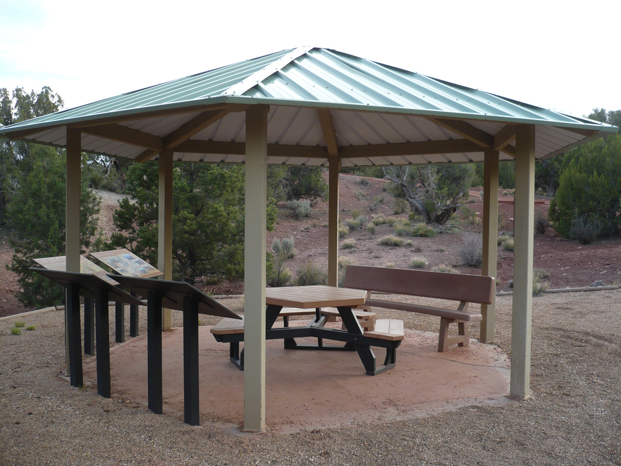 Interpretive display about the Arizona Trail