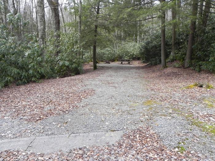 Driveway to Site 21