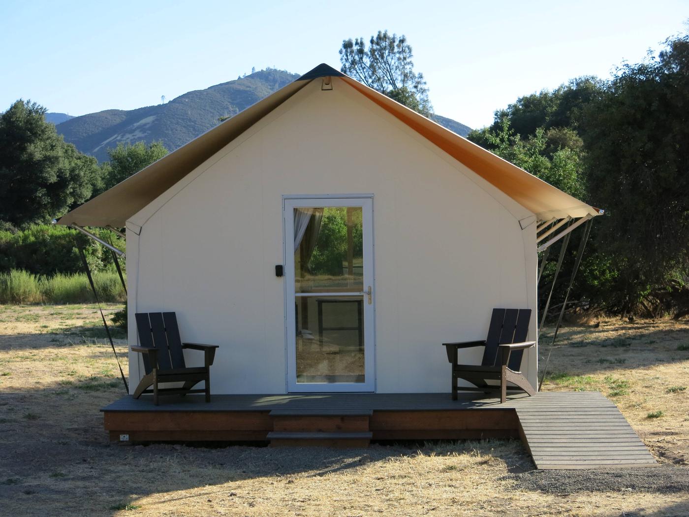 Site 25 Tent Cabin, Pinnacles Campground - Recreation.gov