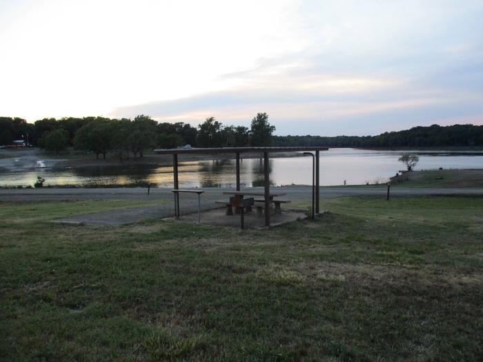 Rocky Point - 10Site 10 is located on the east side of the campground and can offer a view of spectacular sunsets.