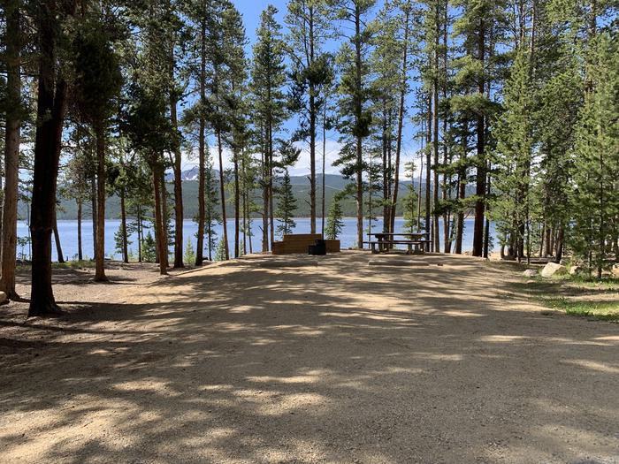 Molly Brown Campground, site 6 view