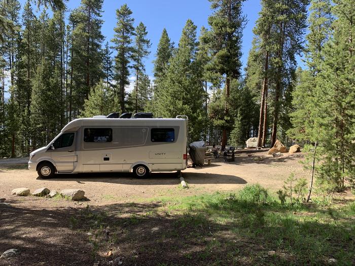 Molly Brown campground, site 7 parking 4