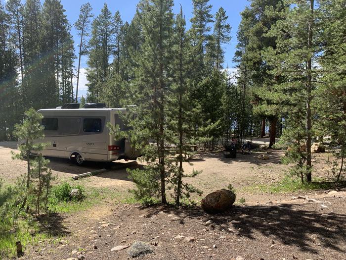 Molly Brown campground, site 7 parking 5