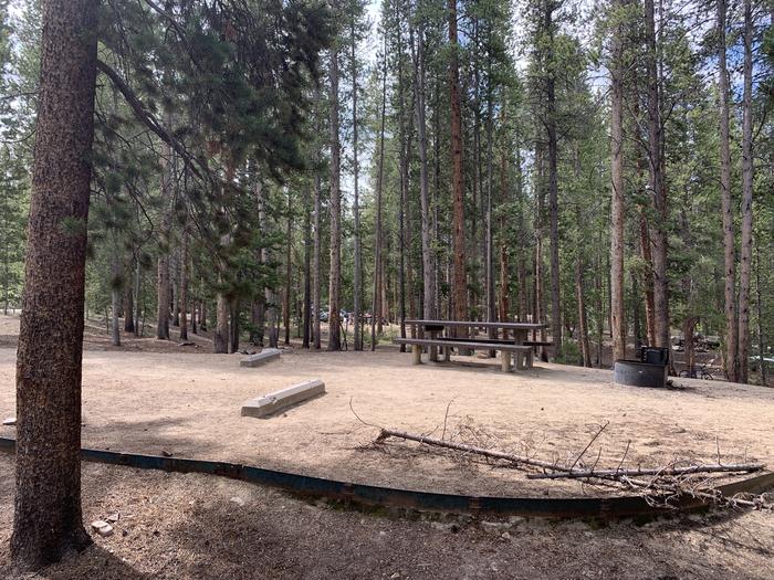 Molly Brown Campground, site 26 side view 3
