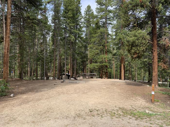 Molly Brown Campground, site 25 parking 2