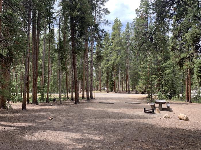 Molly Brown Campground, site 49 site view 2