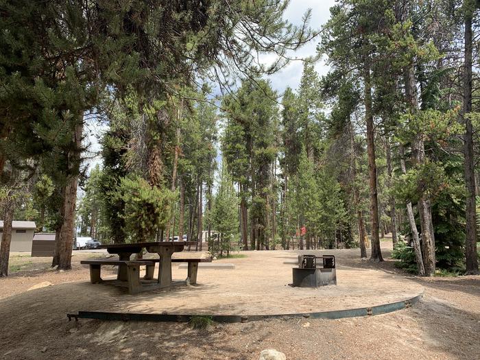 Molly Brown Campground, site 14