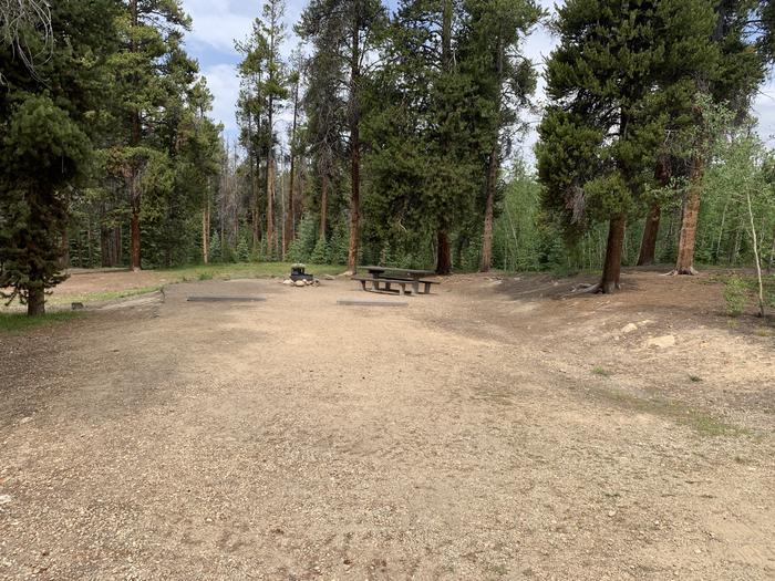 Molly Brown Campground, site 36 parking 2