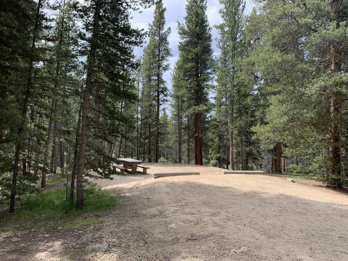 Molly Brown Campground, site 41 parking 3