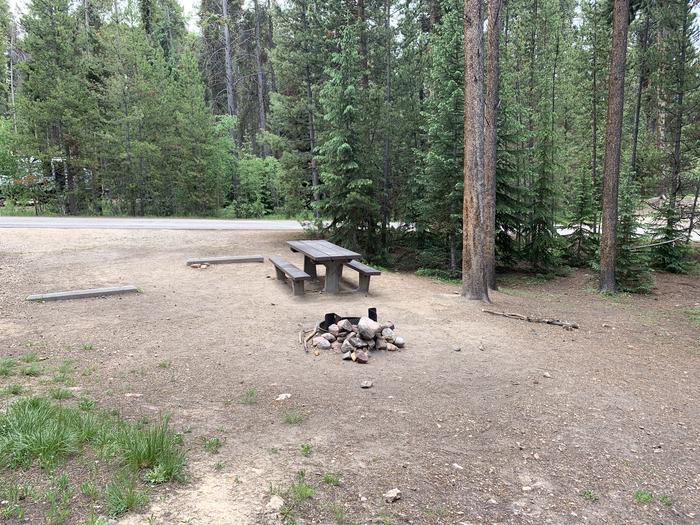 Molly Brown Campground, site 17