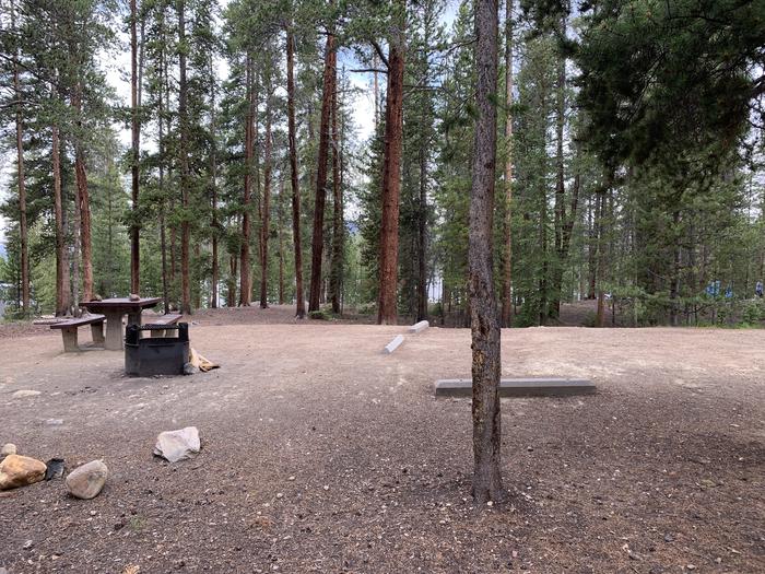 Molly Brown Campground, site 24 