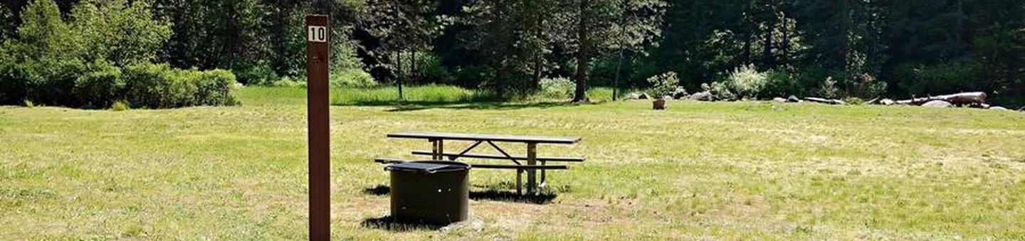 Beauty Creek Campground Site 10