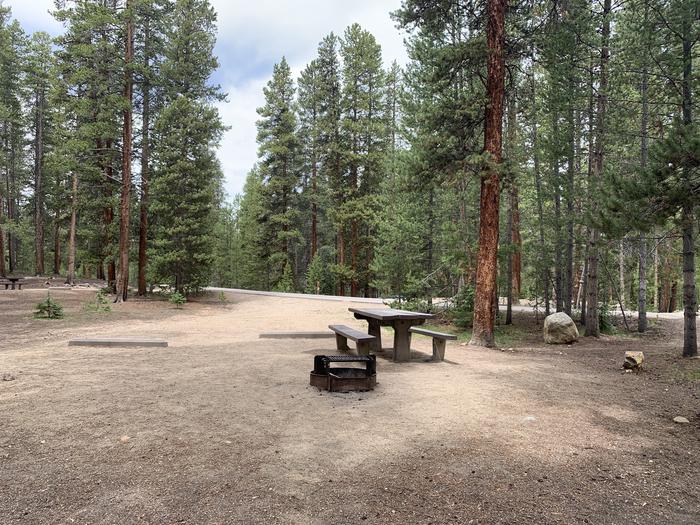 Molly Brown Campground, site 28