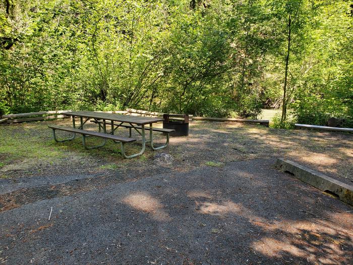 Site 3 table and pitSite 3
