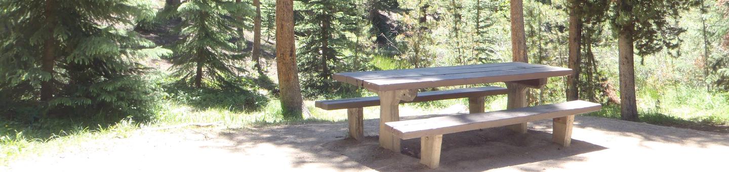 Molly Brown Campground, site 18 