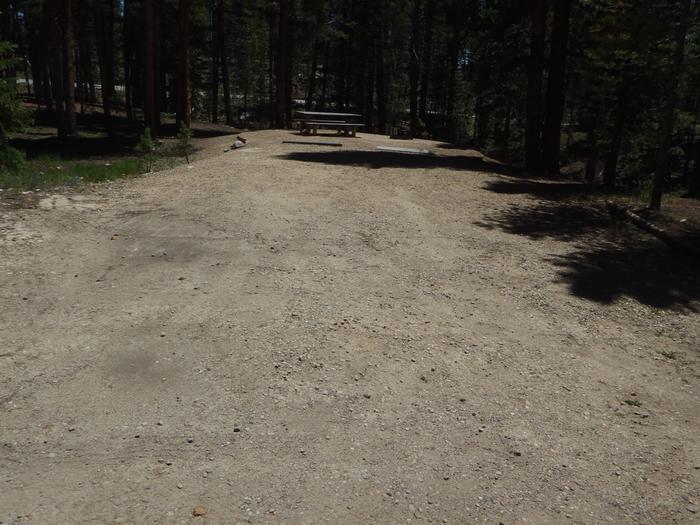 Molly Brown Campground, site 46 parking 4