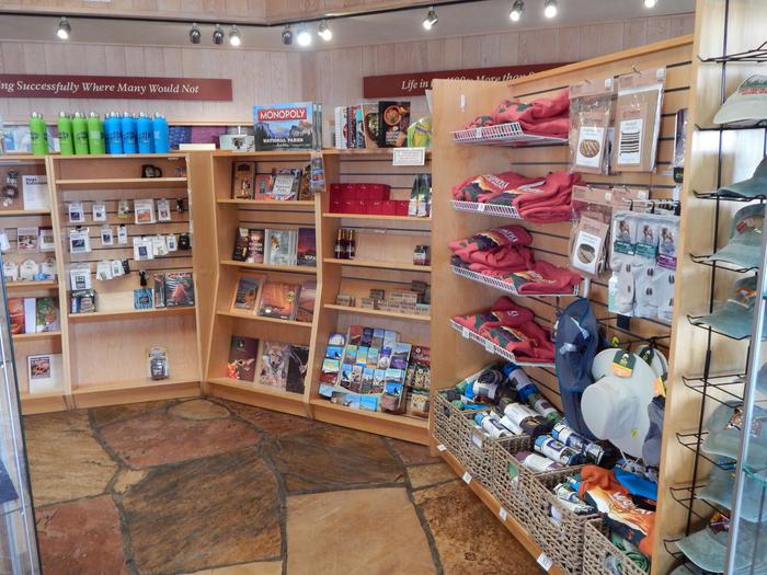 WNPA Park StoreThe Western national Parks Association operates a non-profit store inside the Visitor Center. All sales directly benefit the monument.