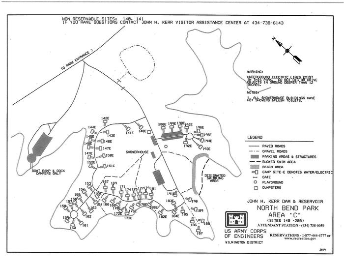 North Bend Park, John H. Kerr Dam and Reservoir Recreation.gov