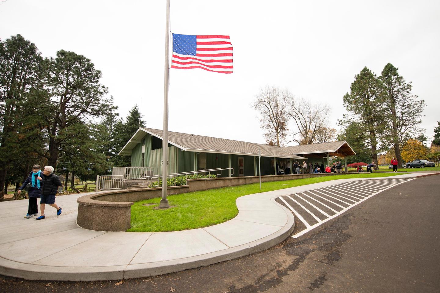 The Fort Vancouver Visitor CenterThe Visitor Center is a good place to start a visit to Fort Vancouver National Historic Site.